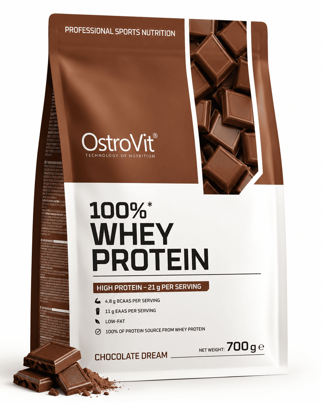OstroVit 100% Whey Protein 700g Chocolate Dream