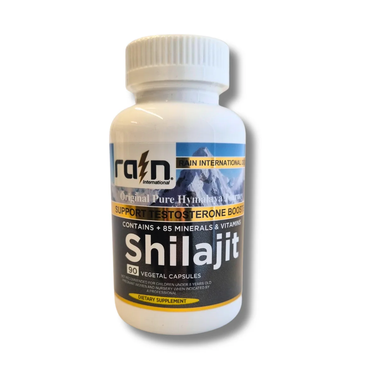 Rain Shilajit 500mg – 90 Cápsulas Vegetales