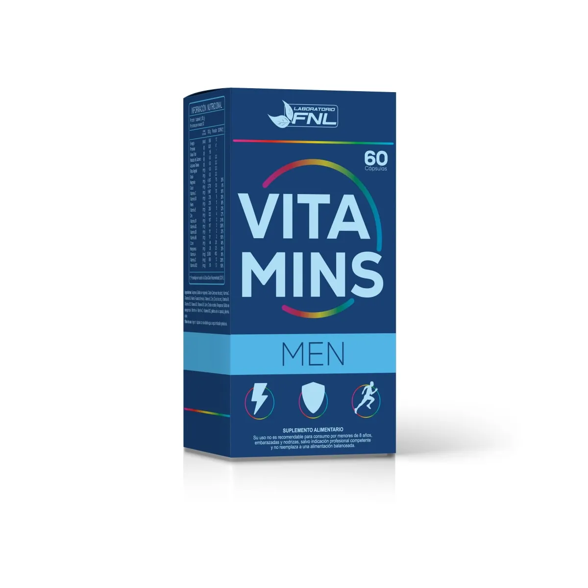 FNL Vitamins Men 60 Cápsulas